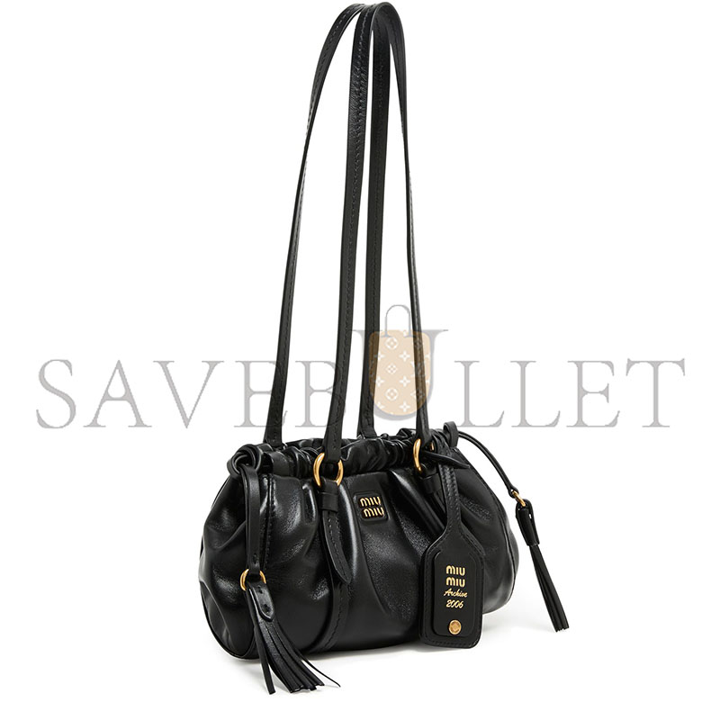 M1v M1v joie nappa leather bag M1v4qm7sbck (21*10.5*9.5cm)